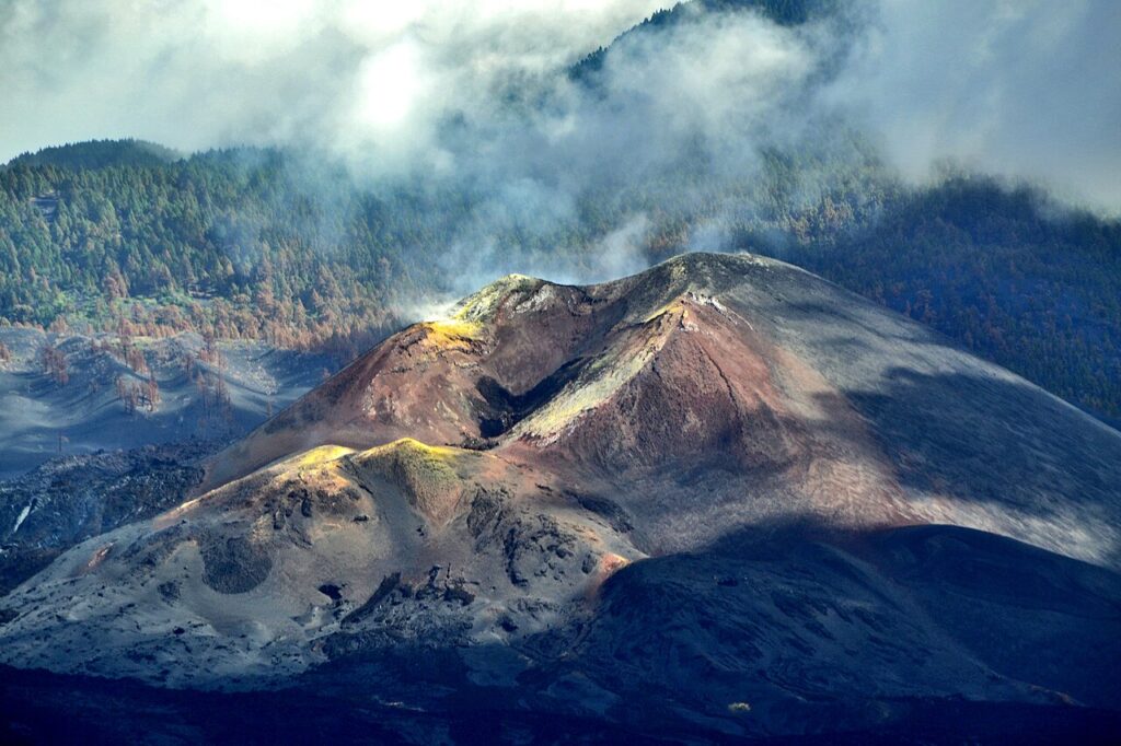 Volcán Tajogaite en La Palma